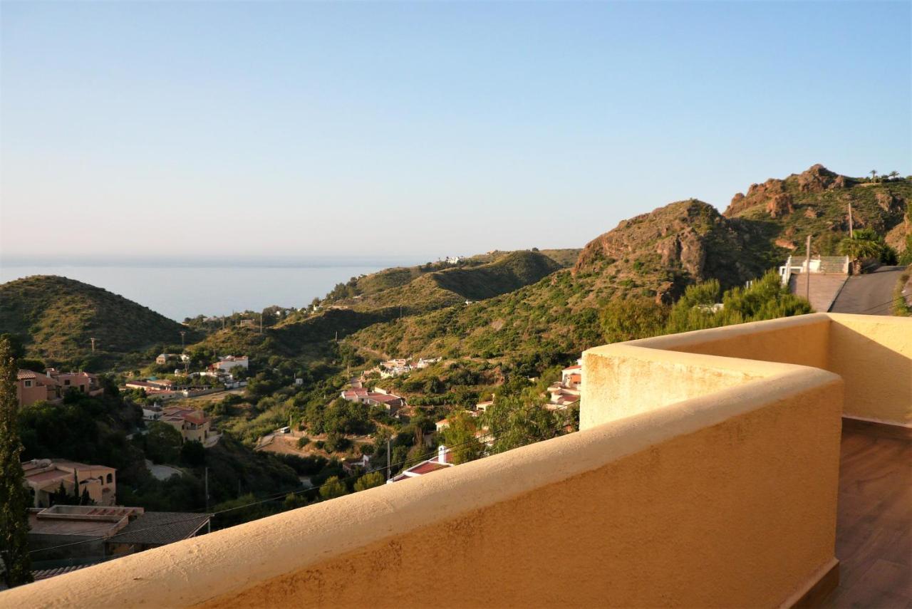 House With Terrace, Amazing Views And Private Shared Pool Villa Mojácar Buitenkant foto