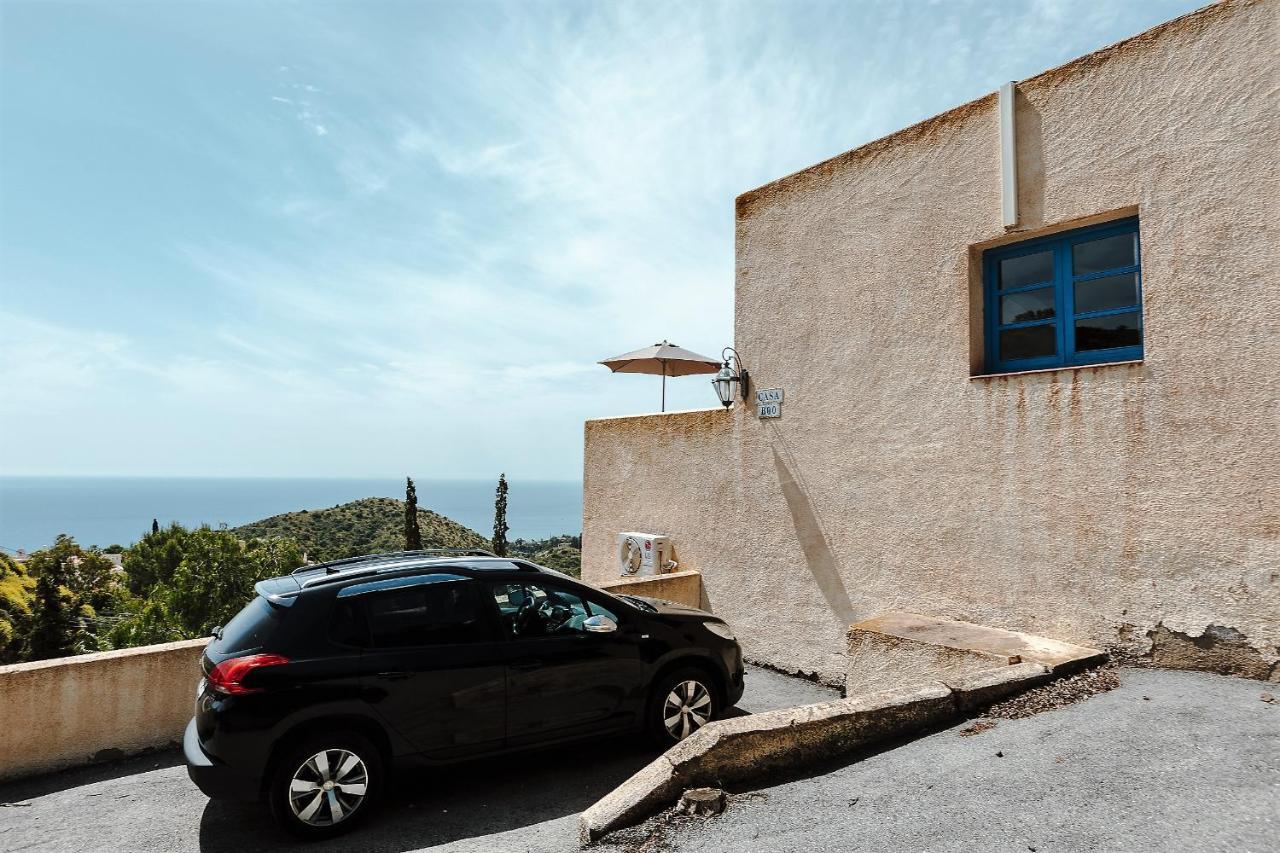 House With Terrace, Amazing Views And Private Shared Pool Villa Mojácar Buitenkant foto