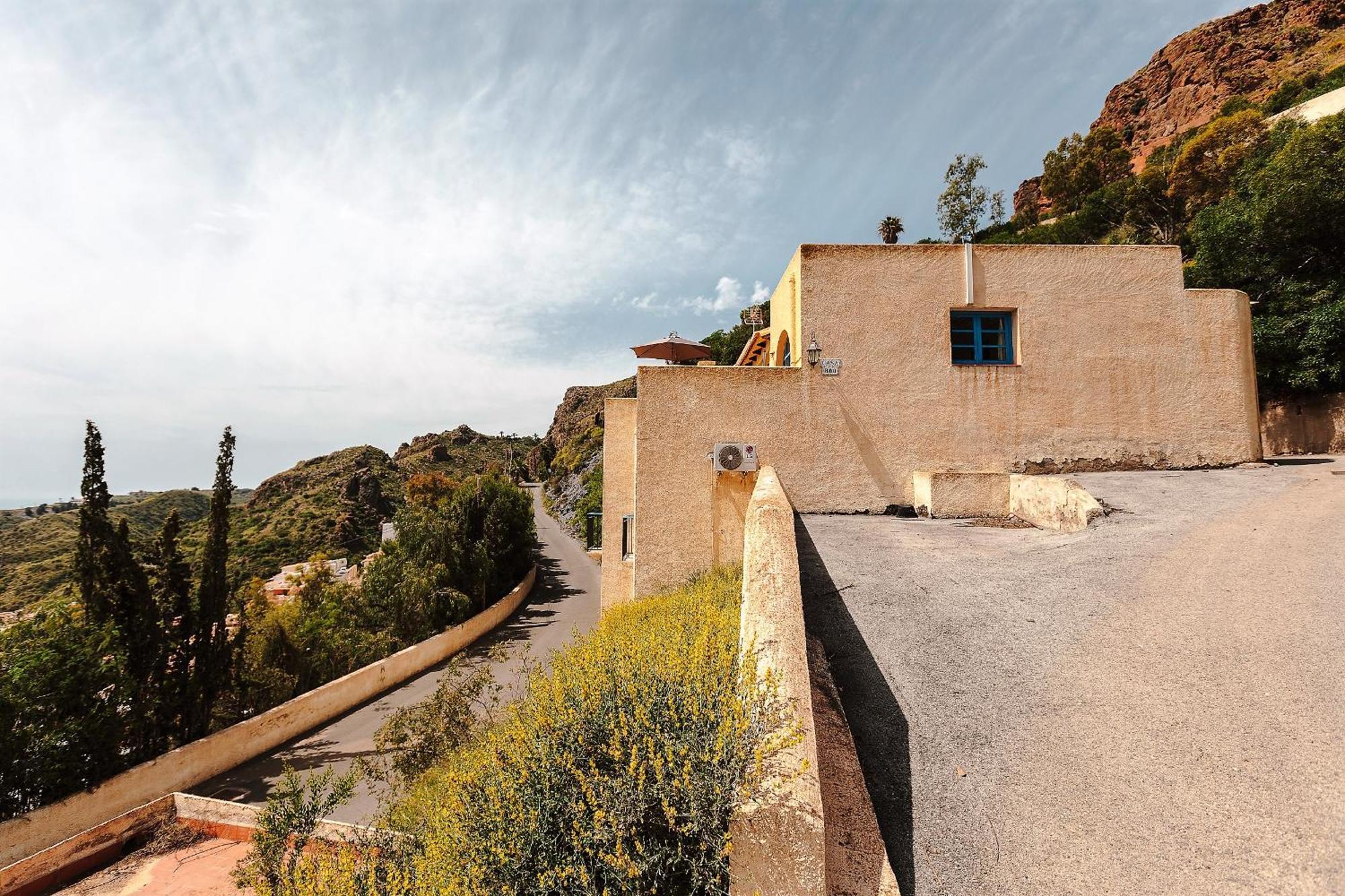 House With Terrace, Amazing Views And Private Shared Pool Villa Mojácar Buitenkant foto