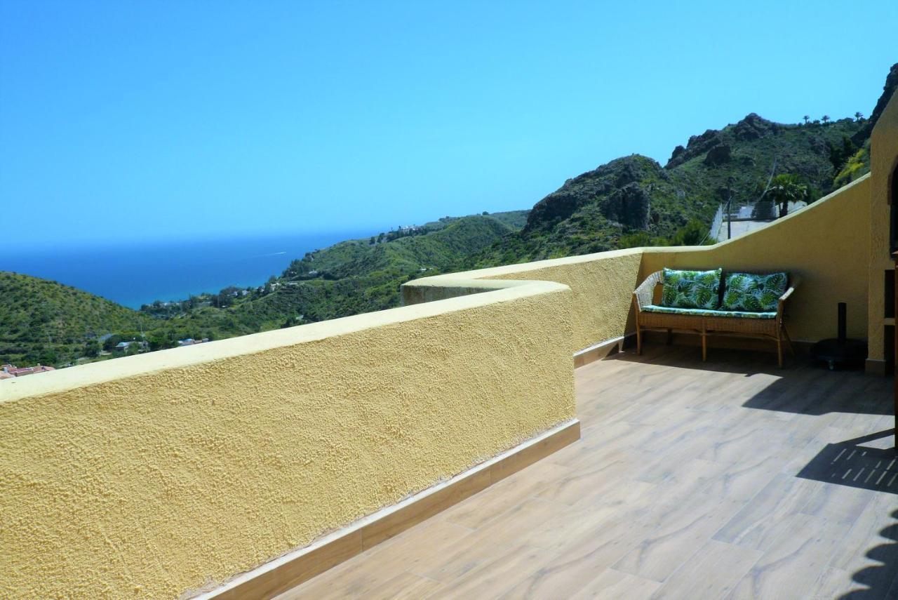 House With Terrace, Amazing Views And Private Shared Pool Villa Mojácar Buitenkant foto